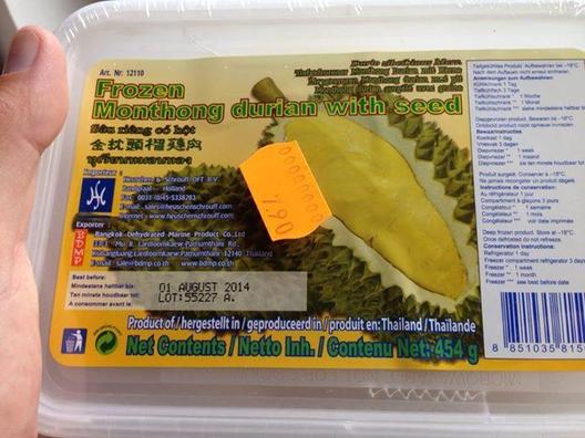 Durian (jäädytetty tällä kertaa) ❤
